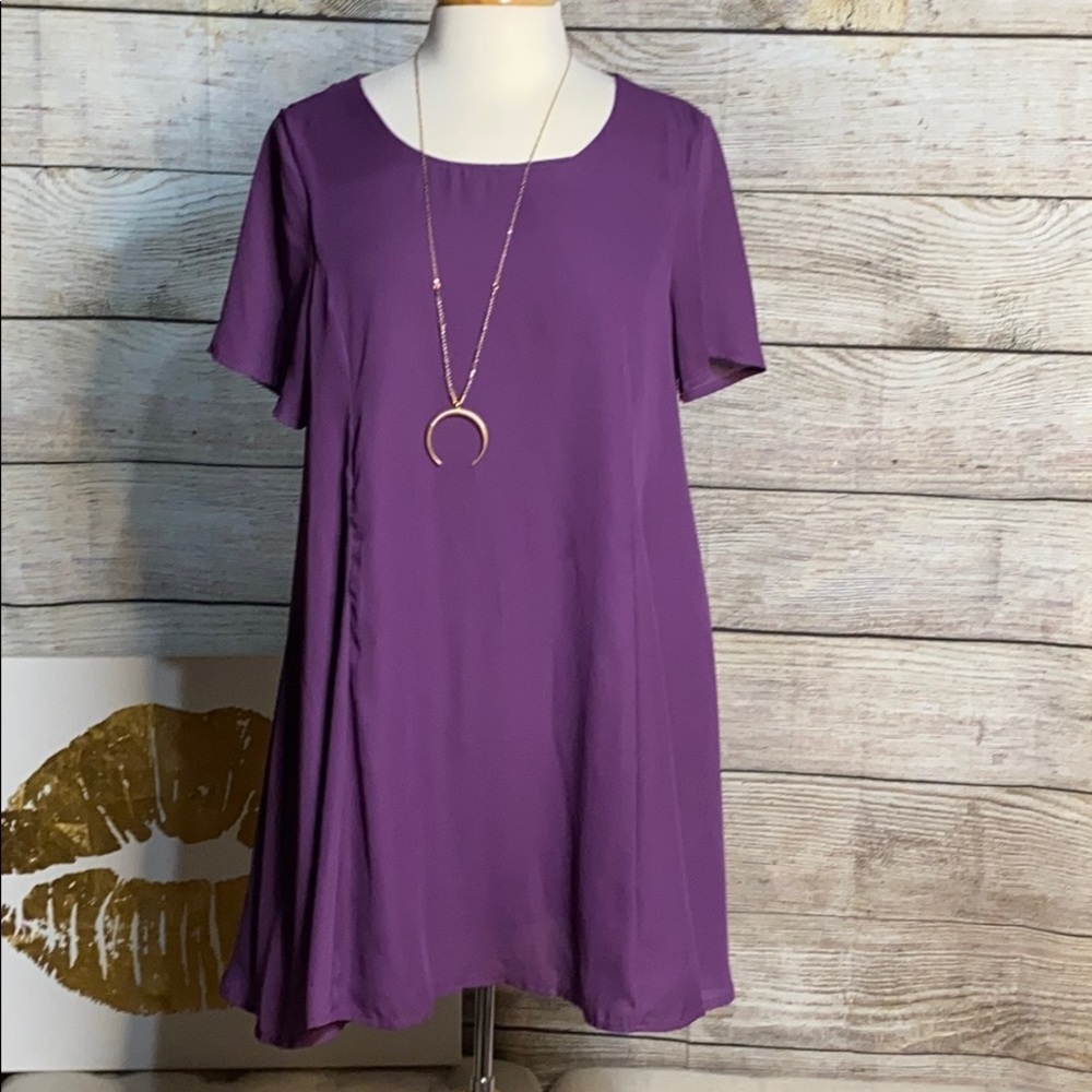 💜Purple Swing Dress💜